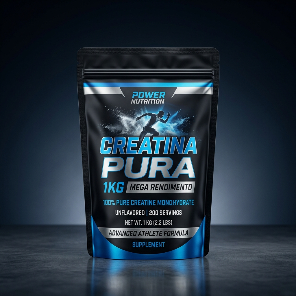 Creatina 1kg Econômica Mega Rendimento